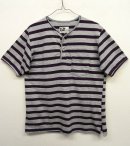 画像: Engineered Garments ヘンリーネック ポケット付き ボーダーTシャツ USA製 (USED) 「T-Shirt」 入荷しました。