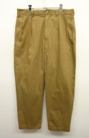 画像: 90'S RALPH LAUREN ツープリーツ チノパンツ TAN (VINTAGE) 「Bottoms」 入荷しました。