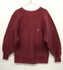 画像: 90'S CHAMPION 刺繍タグ リバースウィーブ 無地 バーガンディ USA製 (VINTAGE) 「Sweat Shirt」 入荷しました。