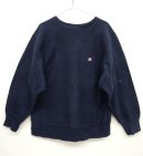 画像: 90'S CHAMPION 刺繍タグ リバースウィーブ 無地 ネイビー USA製 (VINTAGE) 「Sweat Shirt」 入荷しました。