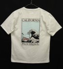 画像: CAL O LINE "CALIFORNIA WAVE" Tシャツ WHITE 日本製 (NEW) 「T-Shirt」 入荷しました。