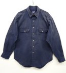 画像: 90'S GAP オールドタグ ワークシャツ NAVY (VINTAGE) 「L/S Shirt」 入荷しました。