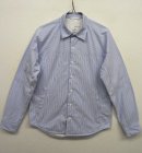 画像: nanamica 裏地付き 長袖シャツ ストライプ (USED) 「L/S Shirt」 入荷しました。