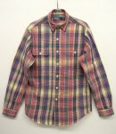 画像: RALPH LAUREN チンスト付き ワークシャツ チェック柄 (USED) 「L/S Shirt」 入荷しました。