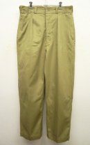 画像: 60'S フランス軍 M52 プリーツ入り チノパンツ (DEADSTOCK) 「Bottoms」 入荷しました。