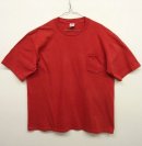 画像: 90'S TOWNCRAFT ポケット付き Tシャツ レッド USA製 (VINTAGE) 「T-Shirt」 入荷しました。