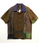 画像: ink "VARIOUS SCARF" ヴィンテージスカーフ 解体＆再構築 オープンカラーシャツ (NEW) 「S/S Shirt」 入荷しました。