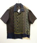 画像: ink "VARIOUS SCARF" ヴィンテージスカーフ 解体＆再構築 オープンカラーシャツ (NEW) 「S/S Shirt」 入荷しました。