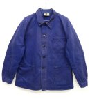 画像: 80'S ドイツ軍 HBT カバーオール ワークジャケット インクブルー 48 (VINTAGE) 「Jacket」 入荷しました。