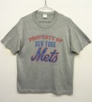 画像: 80'S TRENCH "NEWYORK METS" 綿ポリ Tシャツ 杢グレー USA製 (VINTAGE) 「T-Shirt」 入荷しました。