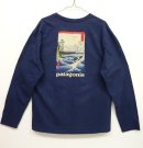 画像: PATAGONIA "冨士三十六景　駿河薩タ之海上" バックプリント 長袖 Tシャツ USA製 (USED) 「T-Shirt」 入荷しました。