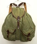 画像: 70'S ユーロミリタリー キャンバス/レザー バックパック (VINTAGE) 「Bag」 入荷しました。