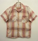 画像: 60'S PENNEY'S 半袖 オープンカラーシャツ チェック柄 (VINTAGE) 「S/S Shirt」 入荷しました。