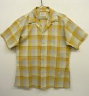 画像: 60'S ARROW 半袖 オープンカラーシャツ チャック柄 USA製 (VINTAGE) 「S/S Shirt」 入荷しました。
