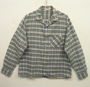 画像: 60'S UNKNOWN マドラスチェック オープンカラーシャツ (VINTAGE) 「L/S Shirt」 入荷しました。