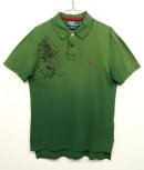 画像: RALPH LAUREN ヴィンテージ加工 ハンドステッチ ポロシャツ GREEN (USED) 「S/S Polo」 入荷しました。