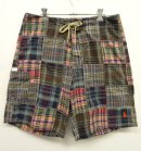 画像: RALPH LAUREN マドラスチェック パッチワーク ボードショーツ (USED) 「Shorts」 入荷しました。