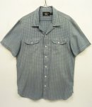 画像: RRL コットン オープンカラー ワークシャツ チェック柄 (USED) 「S/S Shirt」 入荷しました。
