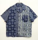 画像: RALPH LAUREN 絞り染め オープンカラー リネンシャツ インディゴ (USED) 「S/S Shirt」 入荷しました。
