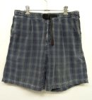 画像: 90'S GRAMICCI プリーツ入り ベルト付き ショーツ ネイビーチェック USA製 (VINTAGE) 「Shorts」 入荷しました。