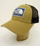 画像: 日本未発売 THE NORTH FACE ボックスロゴ メッシュキャップ TAN (NEW) 「Cap」 入荷しました。