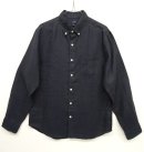 画像: 日本未発売 J.CREW リネン 長袖 BDシャツ ネイビー (NEW) 「L/S Shirt」 入荷しました。