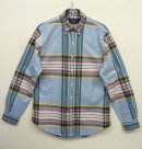 画像: RALPH LAUREN オックスフォード BDシャツ サックスブルー/チェック (NEW) 「L/S Shirt」 入荷しました。