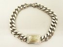 画像: IDプレート チェーンブレスレット シルバー (VINTAGE) 「Accessorie」 入荷しました。