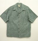 画像: 90'S LL Bean コットン 半袖 オープンカラーシャツ 総柄 (VINTAGE) 「S/S Shirt」 入荷しました。