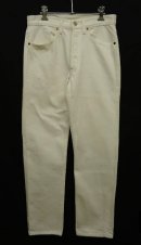 画像: 90'S LEVIS 501 デニム WHITE USA製 W31L32 (VINTAGE) 「Bottoms」 入荷しました。