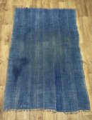 画像: アフリカン インディゴ ファブリック INDIGO 165cm x 113cm (ANTIQUE) 「Antique Goods」 入荷しました。