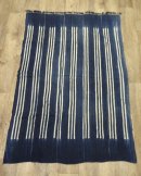 画像: アフリカン インディゴ ファブリック INDIGO PATTERN 160cm x 110cm (ANTIQUE) 「Antique Goods」 入荷しました。