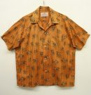画像: 70'S HOLLYWOOD コットン オープンカラーシャツ 馬柄 USA製 (VINTAGE) 「S/S Shirt」 入荷しました。