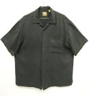 画像: JOS.A.BANK シルク オープンカラーシャツ ブラック (USED) 「S/S Shirt」 入荷しました。