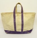 画像: 70'S LL Bean 耳付き キャンバス トートバッグ パープル USA製 (VINTAGE) 「Bag」 入荷しました。