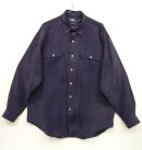 画像: 90'S RALPH LAUREN シルクコットン 長袖シャツ NAVY (VINTAGE) 「L/S Shirt」 入荷しました。