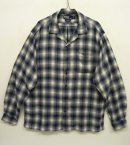 画像: 90'S RALPH LAUREN レーヨン 長袖 オープンカラーシャツ オンブレチェック (VINTAGE) 「L/S Shirt」 入荷しました。
