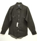 画像: 90'S WRANGLER 70127BK デニム ウエスタンシャツ BLACK (DEADSTOCK) 「L/S Shirt」 入荷しました。