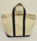 画像: 80'S LL Bean 2色タグ 耳付き キャンバス トートバッグ ネイビー USA製 (VINTAGE) 「Bag」 入荷しました。