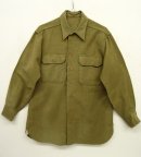 画像: 40'S アメリカ軍 US ARMY "マスタードシャツ" ウールシャツ OLIVE (VINTAGE) 「L/S Shirt」 入荷しました。