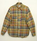 画像: Engineered Garments マチ付き フランネル ワークシャツ USA製 (USED) 「L/S Shirt」 入荷しました。