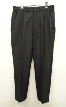 画像: ドイツ軍 プリーツ入り ウールトラウザーズ ドレスパンツ CHARCOAL (VINTAGE) 「Bottoms」 入荷しました。