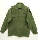 画像: 70'S アメリカ軍 US ARMY OG107 コットンサテン ユーティリティシャツ (VINTAGE) 「L/S Shirt」 入荷しました。