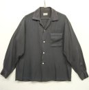 画像: 60'S IDLER SPORTSTER レーヨン オープンカラーシャツ (VINTAGE) 「L/S Shirt」 入荷しました。