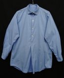 画像: 50'S ユーロワーク グランパシャツ ロングシャツ ブルー (VINTAGE) 「L/S Shirt」 入荷しました。