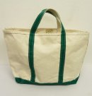 画像: 80'S LL Bean 2色タグ 耳付き キャンバス トートバッグ グリーン USA製 (VINTAGE) 「Bag」 入荷しました。