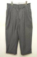 画像: 50'S UNKNOWN プリーツ入り スラックス グレーネップ SERVALジップ (VINTAGE) 「Bottoms」 入荷しました。