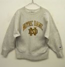 画像: 90'S CHAMPION 刺繍タグ リバースウィーブ グレー USA製 (VINTAGE) 「Sweat Shirt」 入荷しました。