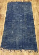 画像: アフリカン インディゴ ファブリック INDIGO 184cm x 105cm (ANTIQUE) 「Antique Goods」 入荷しました。