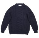 画像: INVERALLAN クルーネック アランセーター NAVY スコットランド製 (USED) 「Knit」 入荷しました。